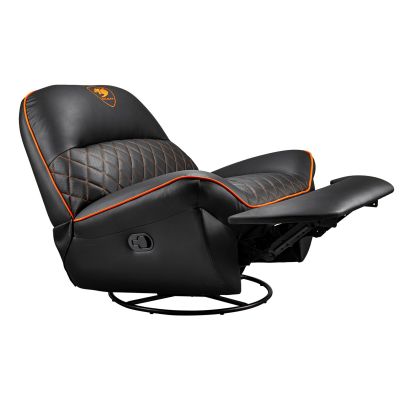 5. COUGAR CGR-OVL-ORB Gaming-Sofa, gepolsterter Sitz, Schwarz