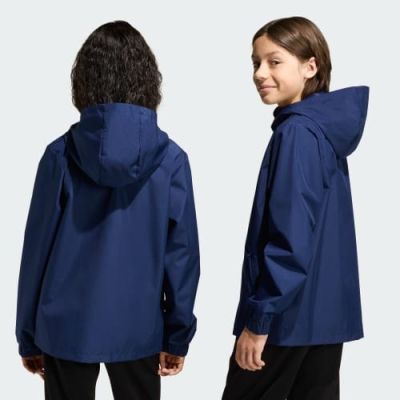 3. adidas Entrada 26 Allwetter-Kinderjacke, marineblau, JZ9103, Größe 116 cm