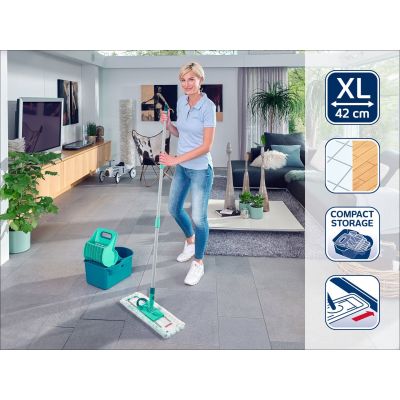 9. Profi Kompakt Eimer + Wischmopp Set 55092 LEIFHEIT