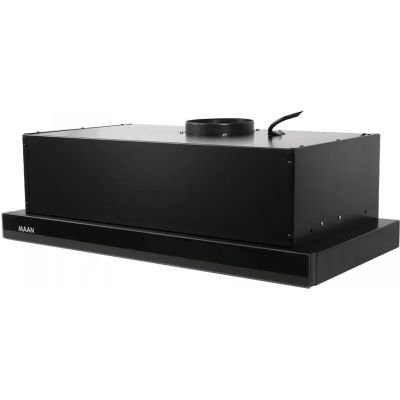 2. MAAN Corona 2 G 50 Teleskop-Sonnenschutzhaube schwarz - schwarze Glasfront