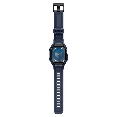 9. Spigen Rugged Armor "Pro" Apple Watch Armband 46mm - Blau
