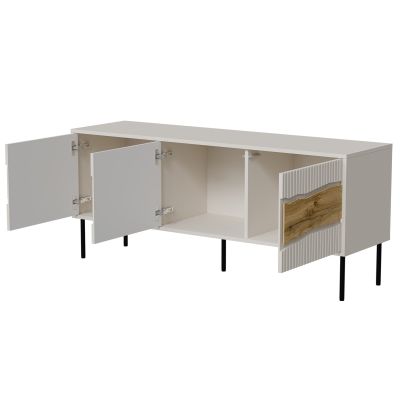 4. INSERTO 3D-TV-Schrank 143,5 x 40 x 61,5 cm, Kaschmir + LED