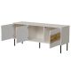 4. INSERTO 3D-TV-Schrank 143,5 x 40 x 61,5 cm, Kaschmir + LED