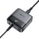 4. Acefast Z6 GaN Tischladegerät 2x USB-A / 2x USB-C PD 65W - Schwarz