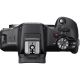 6. Canon EOS R100 spiegellose Systemkamera + RF-S 18-45mm F4.5-6.3 IS STM Objektiv, 24,1 MP, ISO-Empfindlichkeit (max.) 12800, Displaydiagonale 3,0 Zoll, WLAN-Netzwerk: Automatisch/Manuell, CMOS-Sensor, Schwarz
