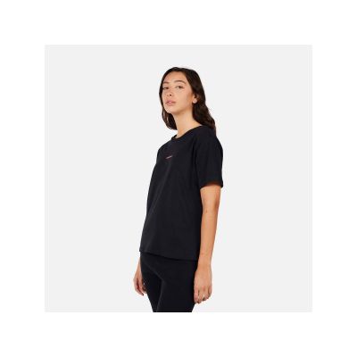 4. ROSSIGNOL W Waterfall Relax Tee Damen Schwarz