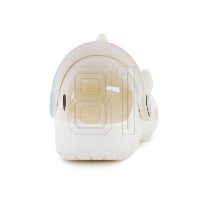 5. Crocs Classic IAM Rainbow Unicornctg Jr 209701-0WV flip-flops