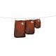 TTTM Chocolate/Cop 3er-Pack Reise-Organizer