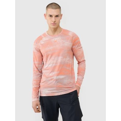 Schnelltrocknendes Herren-Radsport-Longsleeve 4F 4FWSS25TFLOM340-70A