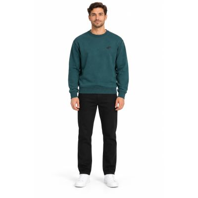 Herren-Sweatshirt mit Rundhalsausschnitt ohne Reißverschluss 4F 4FWAW26TSWSM2736-46S