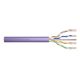 DIGITUS Installationskabel Kat. 6A, U/UTP, DCA, AWG 23/1, LSOH, 305 m, blau, auf Rolle