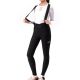 2. Rockbros YDCK006 TVI Damen-Radhose mit Sitzpolster, Größe M, Schwarz