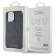 8. Guess 4G Metal Gold Logo iPhone 15 Pro Hülle - Grau