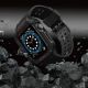 6. Schutzarmband für Apple Watch 38/40/41 mm Panzergehäuse-Armband - Schwarz