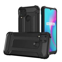 Hybrid Armor Hülle für Realme 10 5G / Realme 9i 5G gepanzerte Hybridhülle schwarz