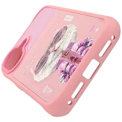 3. Nimmy Cool&Cute 2.0 Katzenhülle für iPhone 17 - Rosa