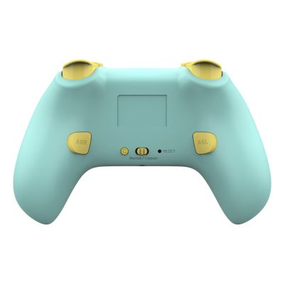 3. Dragonshock PopTop Bluetooth-Gamepad (Analog/Digital) in Blau, Rosa, Gelb und Braun für Nintendo Switch und PC