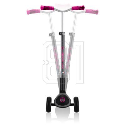 23. Globber Master Prime 3-Wheel Scooter / Black - Neon Pink 664-110