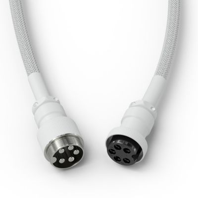 5. Glorious Gaming GLO-KB-ACC-CBL-COIL-GWHT Tastatur-/Mauskabel Weiß 1,4 m