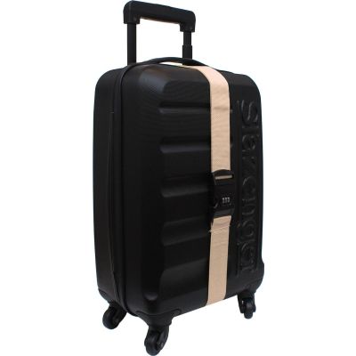 4. Universeller Sicherheitsgurt für Koffer 180x5cm mit Code, Proworld Beige