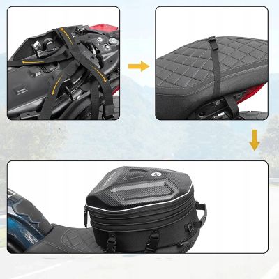9. Rockbros 30140026001 Motorrad Tankrucksack 35 l - Schwarz