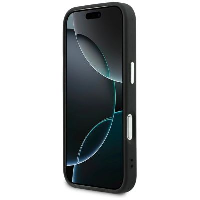 5. Karl Lagerfeld Point & Choupette Sketch MagSafe Hülle für iPhone 17 Pro - Schwarz