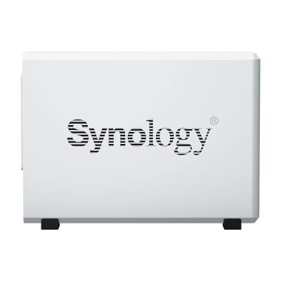 5. Synology DS223j NAS; Tower; 2x (3,5" SATA-Festplatten); Realtek RTD1619B; 1 GB DDR4, 1x 1GbE RJ-45