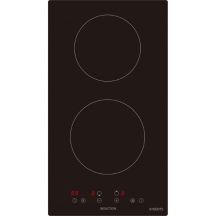 MPM Induktionskochfeld MPM-30-IM-12/N 30 cm | 2 Kochzonen | PowerBoost | 9 Leistungsstufen | Schwarz | Ultraflach