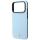 6. BMW Kevlar Metal Logo MagSafe Hülle für iPhone 18 Pro / 17 Pro – blau