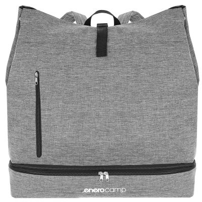 14. ENERO CAMP GRAUER RUCKSACK MIT WÄRMEISOLIERUNGSFACH