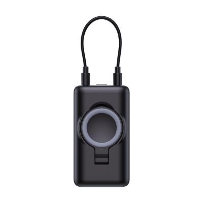 Joyroom JR-W13 5000 mAh Wireless Power Bank für Apple Watch + USB-C und Lightning – Schwarz