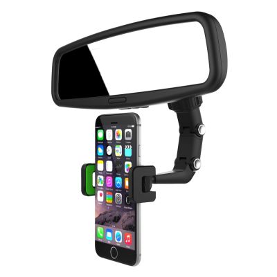 8. Verstellbarer Auto-Rückspiegelhalter für Smartphones