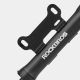 9. ROCKBROS TM-1701P 80 PSI Mini-Fahrradpumpe für Presta- und Schrader-Ventile – Schwarz