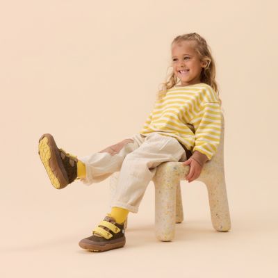 10. Affenzahn Happy Tiger Wasserdichte Strick-Barfußstiefel (00844-70003)