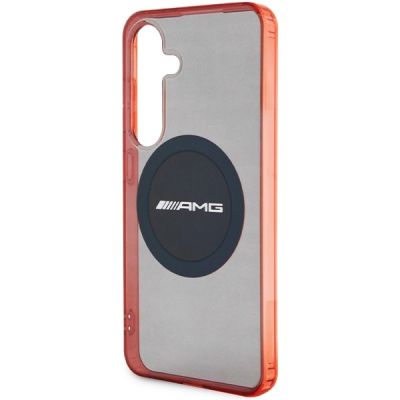 6. AMG Transparente Bicolor MagSafe-Hülle für Samsung Galaxy S24 – Schwarz