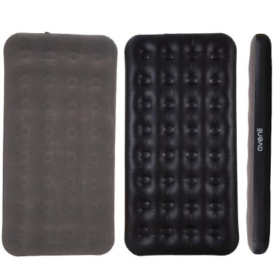 2. Beflockte Matratze für 1 Person, Grau, 191 x 99 x 22 cm, 24638