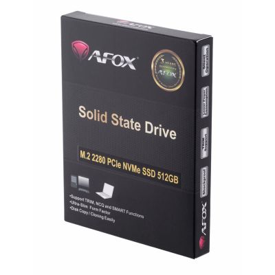 2. AFOX ME300 SSD M.2 PCI-Ex4 512 GB TLC 2,5 GB/s NVMe
