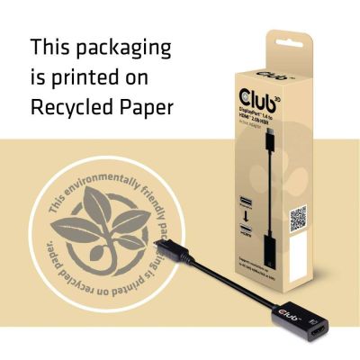 5. CLUB3D DisplayPort 1.4 zu HDMI 2.0b HDR Aktivadapter