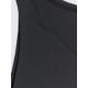 6. Ärmelloses, schmal geschnittenes Damen-T-Shirt, einfarbig, Größe 4F 4FRSS26TSLEF319-20S