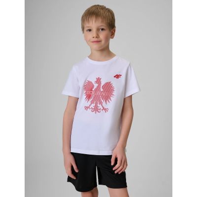 Kinder-Fan-T-Shirt 4F 4FJRMM00TTSHU4436-10S