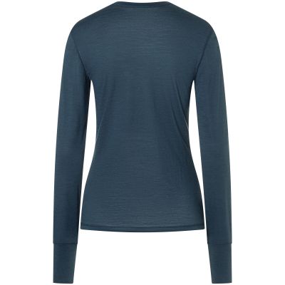 4. Damen-Funktionsshirt Super.natural Sierra140 LS – Blueberry, Größe: M