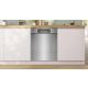 4. BOSCH SMU2HVS06E Einbaugeschirrspüler, Frontblende, Edelstahl