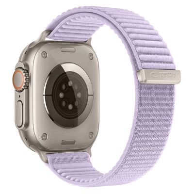 2. Tech-Protect NylonLoop Armband für Apple Watch 44 / 45 / 46 / 49 mm – violett