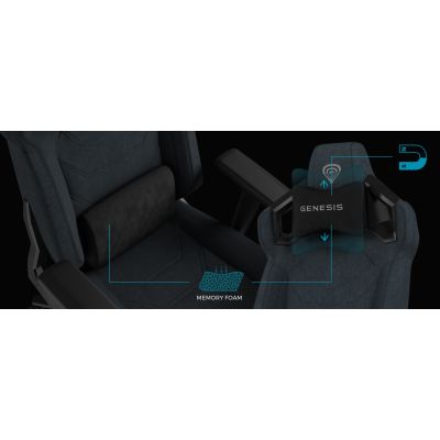 12. Gaming-Stuhl GENESIS NFG-2245 mit gepolsterter Sitzfläche