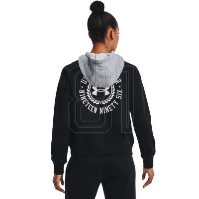 4. Under Armour Rival Fleece CB Hoodie W 1373031 001