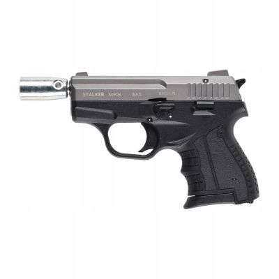 6. STALKER M906 BAS Alarm- und Signalpistole, Kal. .22 Long Platzpatrone (6 mm), Titan