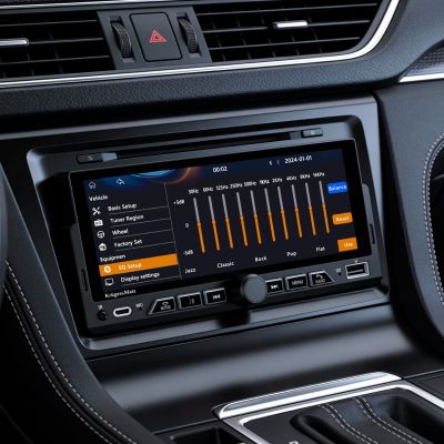 7. KRUGER&MATZ Autoradio KM2017 CarPlay/Android Auto 1DIN