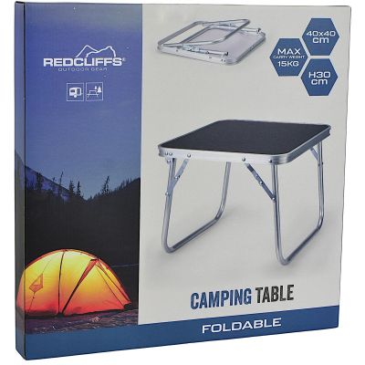 6. Camping-Tisch 40 x 40 x 30 cm REDCLIFFS