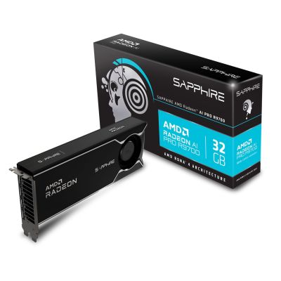 8. Grafikkarte SAPPHIRE AI PRO R9700 32GB