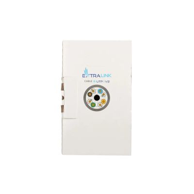 5. Extralink EX.10062 Twisted-Pair-Netzwerkkabel CAT6 UTP (U/UTP) V2 für Innenräume, 305 m